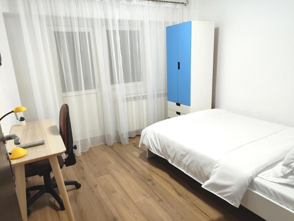 Platinum Apartment - Apartament Cu 3 Camere, 2 Dormitoare, 2 Bai, Bucatarie Complet Utilata, 2 Balcoane Bukarest Eksteriør billede