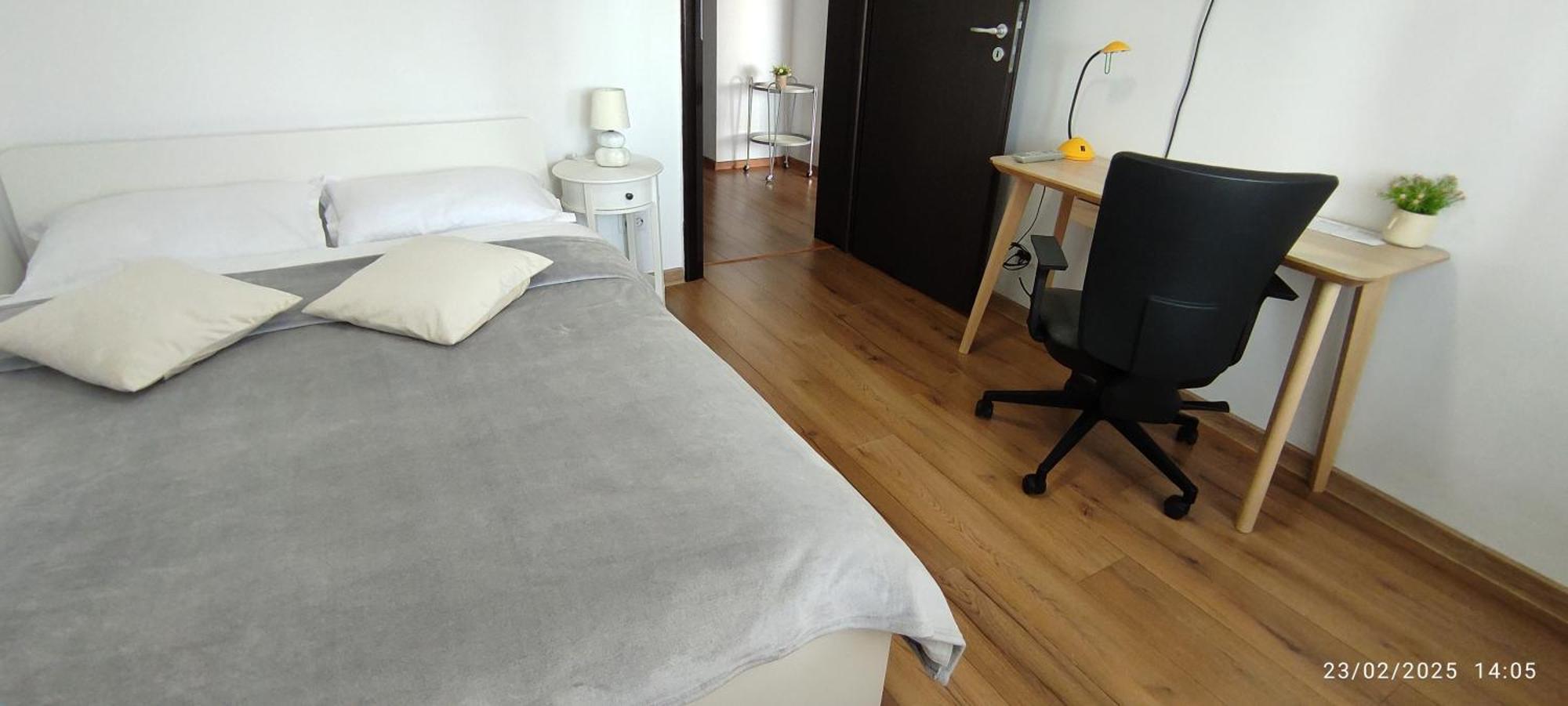 Platinum Apartment - Apartament Cu 3 Camere, 2 Dormitoare, 2 Bai, Bucatarie Complet Utilata, 2 Balcoane Bukarest Eksteriør billede